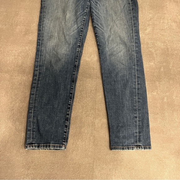 Eileen Fisher Straight Cut Denim Jeans 6 - Picture 2 of 5